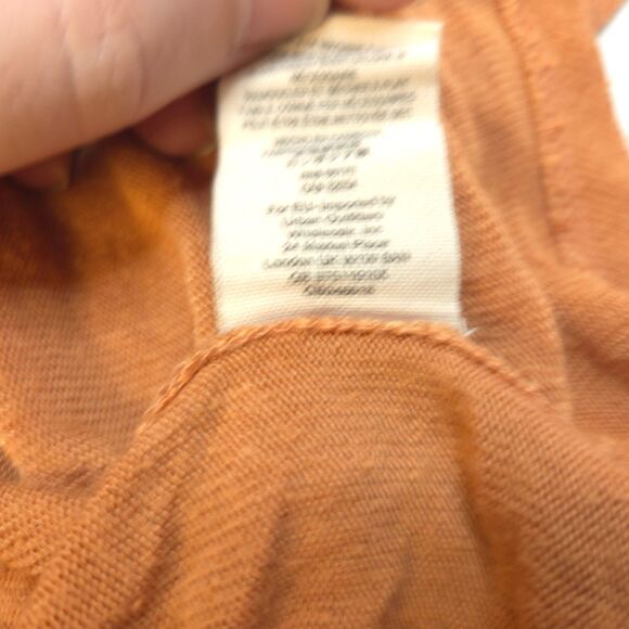 We the Free People Womens Small Orange Scoop Neck Sleeveless Tank Top Shirt - Picture 5 of 7